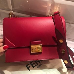 Original Fendi KAN U red bag